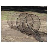 VINTAGE FISHING HOOP NET