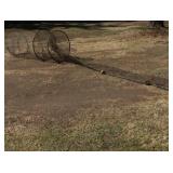 VINTAGE FISHING HOOP NET