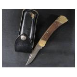VINTAGE BUCK KNIFE WITH SHEATH