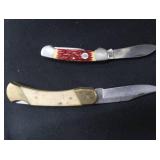 COLLECTIBLE BEAR KNIFE AND POCKET KNIFE