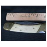 COLLECTIBLE BEAR KNIFE AND POCKET KNIFE