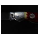 COLLECTIBLE BEAR KNIFE AND POCKET KNIFE
