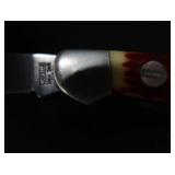 COLLECTIBLE BEAR KNIFE AND POCKET KNIFE