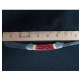 COLLECTIBLE BEAR KNIFE AND POCKET KNIFE