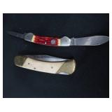 COLLECTIBLE BEAR KNIFE AND POCKET KNIFE