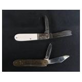 BEAR & SON DAMASCUS POCKET KNIFE & SMITH AND WESSON COLLECTIBLE