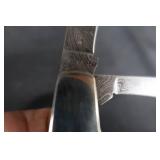 BEAR & SON DAMASCUS POCKET KNIFE & SMITH AND WESSON COLLECTIBLE