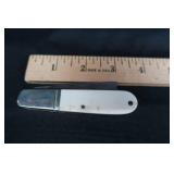 BEAR & SON DAMASCUS POCKET KNIFE & SMITH AND WESSON COLLECTIBLE