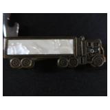 VINTAGE TREE BRAND PEARL  CINCH TRAPPER KNIFE