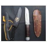 HENREY SEARS & SON KNIFE WITH SHEATH
