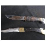 VINTAGE CASE AND PUMA KNIFE