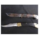 VINTAGE CASE AND PUMA KNIFE