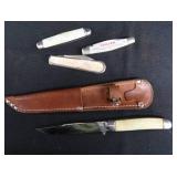 MOTHER OF PEARL KNIFE LOT