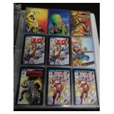 BINDER FULL OF COLLECTIBLE CARDS