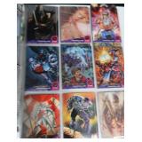BINDER FULL OF COLLECTIBLE CARDS