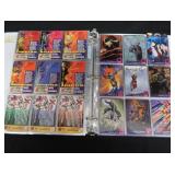 BINDER FULL OF COLLECTIBLE CARDS