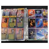 BINDER FULL OF COLLECTIBLE CARDS