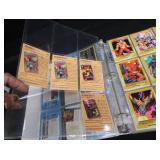 BINDER FULL OF COLLECTIBLE CARDS