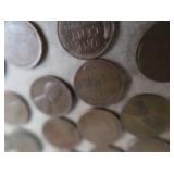 4 ROLLS OF FOREVER STAMPS AND WHEAT PENNIES