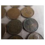 4 ROLLS OF FOREVER STAMPS AND WHEAT PENNIES