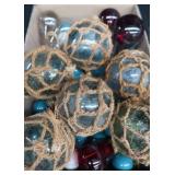 JAPANESE GLASS FISHING FLOATS.
