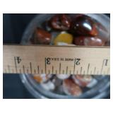 LARGE LOT OF POLISHED AGATES