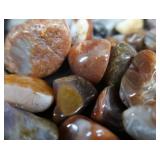 LARGE LOT OF POLISHED AGATES