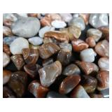 LARGE LOT OF POLISHED AGATES