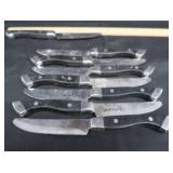 WALCO BOSTON CHOP STEAK KNIVES
