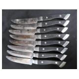 WALCO BOSTON CHOP STEAK KNIVES