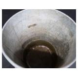 VINTAGE GALVANIZED ASH CAN
