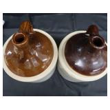 2 ANTIQUE WESTERN STONEWARE JUGS