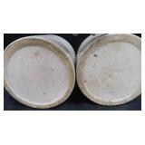 2 ANTIQUE WESTERN STONEWARE JUGS