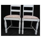 SOLID WOOD CHAIRS & TABLE