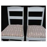 SOLID WOOD CHAIRS & TABLE