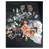 VINTAGE HEROQUEST MINIS/ FURNITURE / WEAPONS AND MORE