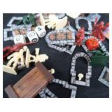 VINTAGE HEROQUEST MINIS/ FURNITURE / WEAPONS AND MORE