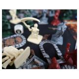VINTAGE HEROQUEST MINIS/ FURNITURE / WEAPONS AND MORE