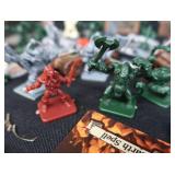 VINTAGE HEROQUEST MINIS/ FURNITURE / WEAPONS AND MORE
