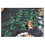 VINTAGE HEROQUEST MINIS/ FURNITURE / WEAPONS AND MORE