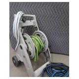 GARDEN HOSE REEL WITH HOSESRDEN HOSE