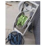 GARDEN HOSE REEL WITH HOSESRDEN HOSE