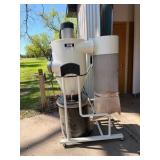 JET Dust Collection System (Cyclone) – 2HP 230V Shop Vacuum Setup, Like New w/ Remote ~ approximately $2,400 Retail