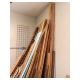 Large Mixed Lumber Lot up to 10/12’ tall – Plywood, Panels, Trim, Lattice & Assorted Wood – Shop Cleanout / Project Bundle