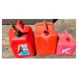 3 Gas Cans