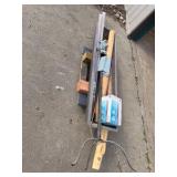 Furniture Dolly, Light bulbs, Door Handles, Lamp and misc.