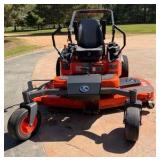 Kubota ZD1211 Diesel Zero Turn – 72” Deck – 603 Hrs – Commercial w/ NEW Blades, Drag Harrow & Fuel Can (Approx. $23,949.00 MSRP)