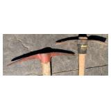 Heavy Duty Pickaxe & Mattock Lot – Ludell Digging Tool Set – Yard, Landscaping & Breaking Ground