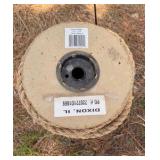 120 Ft Heavy-Duty 5/8” Manila Rope on Spool – Strong Natural Fiber, Multi-Use (Farm, Landscaping, Decor)
