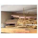 MISC. Includes wood - Construction Heater & Wiring - everything shown